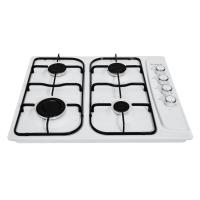 Варочная поверхность газовая 4-х конф. LIBERTON LHG 6540-01 (590х520хh95) (Материал корпуса Металл , Цвет корпуса белый) в Мелитополе от производителя 