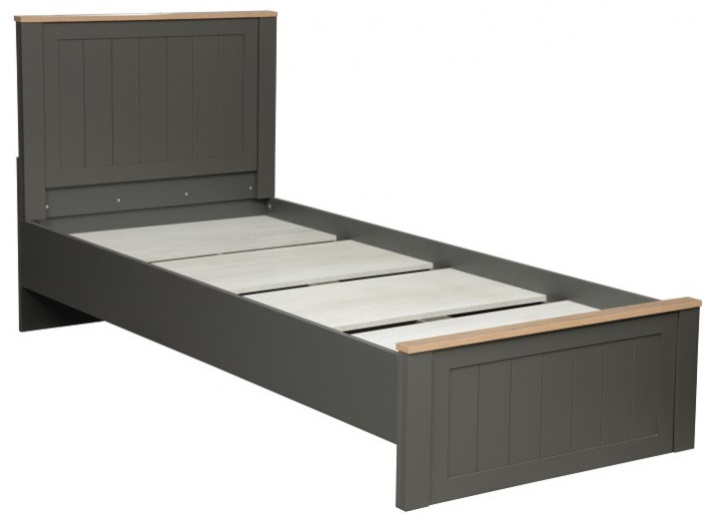 Фото Кровать односпальная Прованс 37.22 (СМ 90х200) комплектуется настилом от производителя Олмеко в Мелитополе по цене 14&nbsp;860 ₽