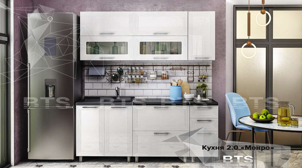 Фото Кухня Монро (2,0) от производителя БТС  в Мелитополе по цене 38 040 ₽
