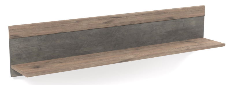 Фото Полка навесная Денвер Д-7 от производителя СБК в Мелитополе по цене 3&nbsp;120 ₽