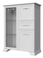 Тумба Грация (бар) (белый, белый  (Браво-мебель) ) в Мелитополе от производителя 