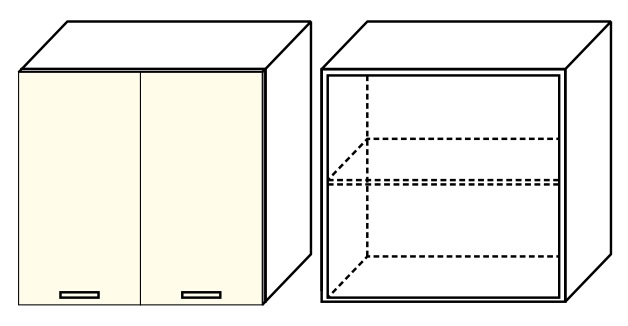 Фото Кухня Диана-4 (ЛДСП) шкаф настенный 1000 (ШВ-101) от производителя Фант-мебель в Мелитополе по цене 3 380 ₽