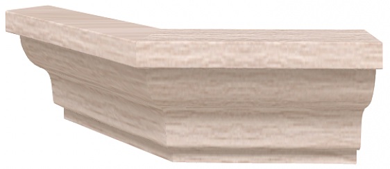 Фото Библиотека Montpellier Уголок-3 под 135 градусов (70x70xh56) от производителя Глазов в Мелитополе по цене 520 ₽