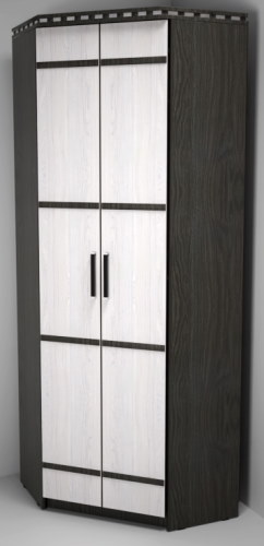 Фото Шкаф Ольга-13 (80) угловой  от производителя Фант-мебель в Мелитополе по цене 12&nbsp;040 ₽