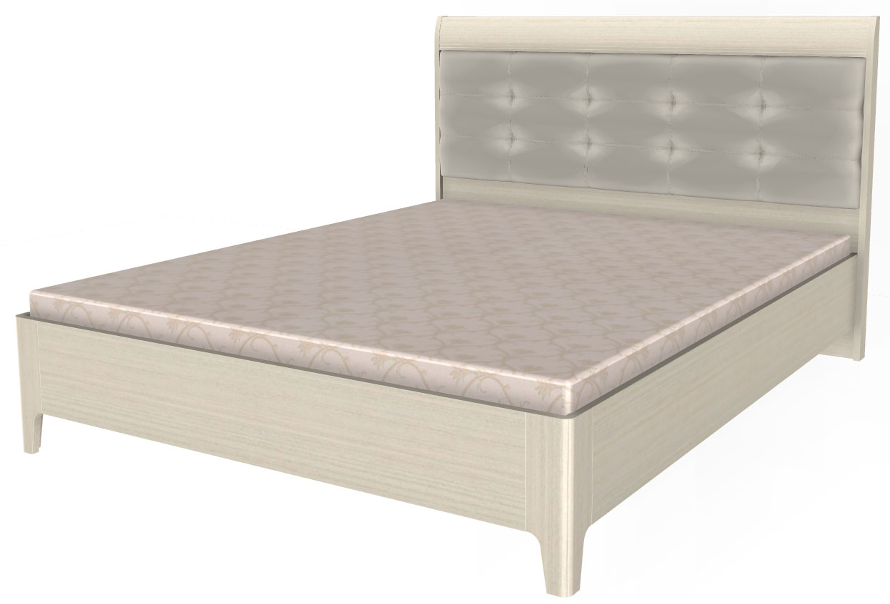 Фото Кровать двуспальная Камелия КР-2073 (СМ 160х200) с ламельным основанием от производителя Лером в Мелитополе по цене 35&nbsp;510 ₽
