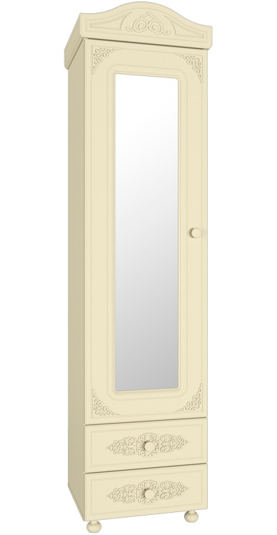 Фото Шкаф-пенал Ассоль плюс АС-1 с зеркалом от производителя Компасс в Мелитополе по цене 28&nbsp;310 ₽