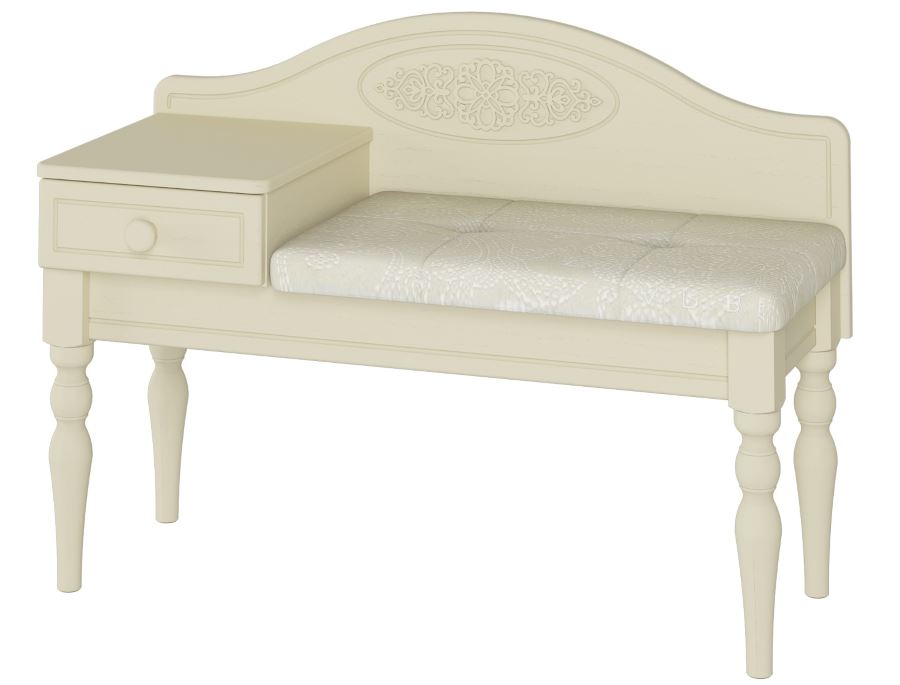 Фото Банкетка Ассоль плюс АС-41 (левая) от производителя Компасс в Мелитополе по цене 17&nbsp;500 ₽