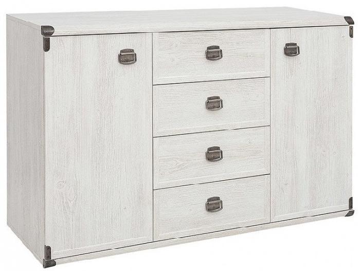 Тумба Индиана JKOM2D4S (сосна каньйон (Black Red White (БРВ)) )