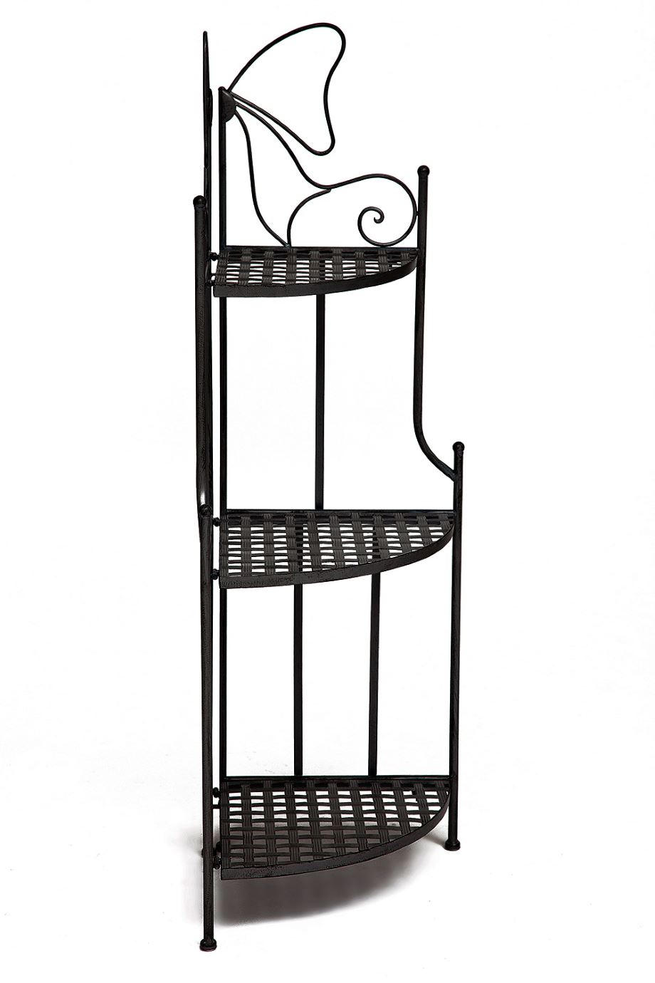 Фото Этажерка кованая угловая 003  от производителя Tetchair в Мелитополе по цене 7&nbsp;820 ₽