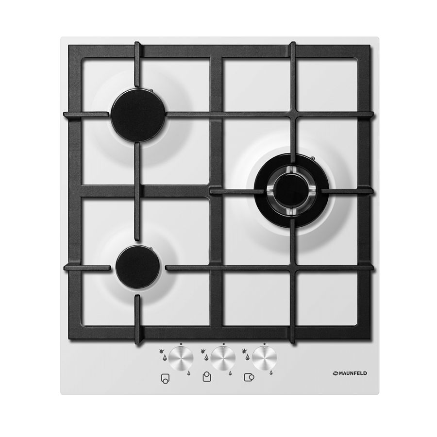 Фото Варочная поверхность газовая 3-х комф. MGHE 43 71 (450х520) от производителя Maunfeld в Мелитополе по цене 15 450 ₽