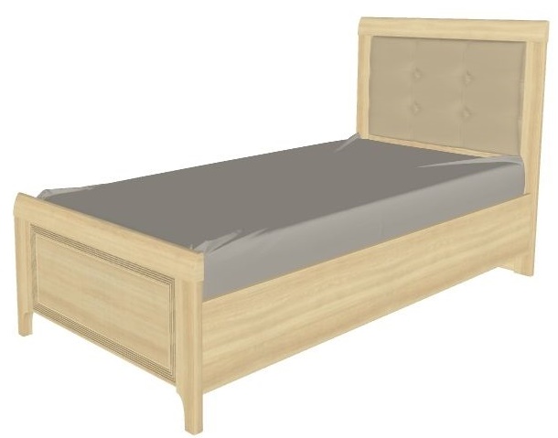 Фото Кровать односпальная Карина КР-1035 (СМ 90х190) с ламельным основанем от производителя Лером в Мелитополе по цене 26&nbsp;860 ₽