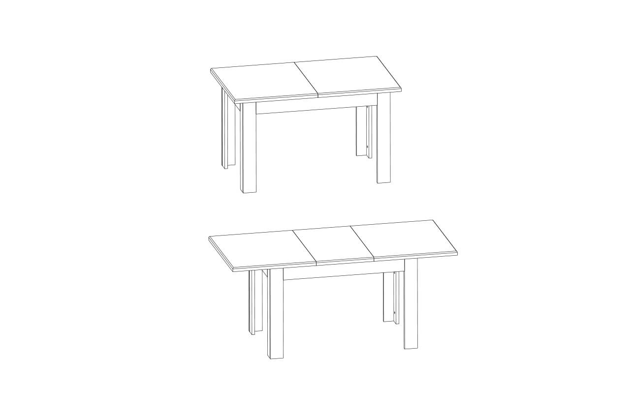 Фото Стол раздвижной Монако (Monako) от производителя Анрэкс в Мелитополе по цене 19 310 ₽