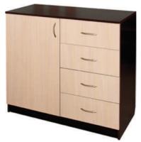 Фото mebel-dlya-gostinits комод комбинированный к-2.3 производитель Росток