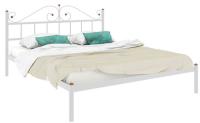 Кровать двуспальная Диана (СМ 180х200) трубка металл в интернет магазине Планета Комфорта Фото metallicheskie-krovati кровать двуспальная диана (см 180х200) трубка металл производитель Милсон