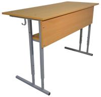 Фото  парта двухместная школьник-6рп производитель Металл-Конструкция