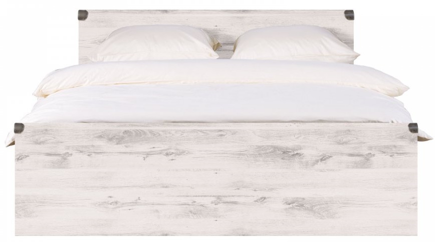 Фото Кровать двуспальная Индиана JLOZ (СМ 160х200) без основания от производителя Black Red White (БРВ) в Мелитополе по цене 17&nbsp;850 ₽