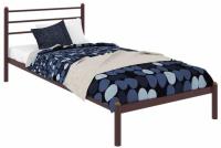 Фото metallicheskie-krovati кровать односпальная милана (см 120х190) трубка металл производитель Милсон