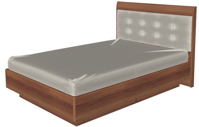Фото Кровать двуспальная Мелисса КР-1852 (СМ 140х200) с подъемным механизмом от производителя Лером в Мелитополе по цене 41 310 ₽