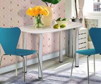 Фото stoly-obedennye-neraskladnye стол обеденный овальный (1,1) производитель Марибель