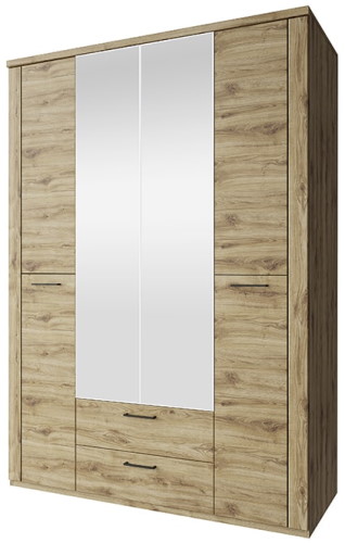 Фото Шкаф 4DG2S Дорсет (Doorset) (150) четырехдверный от производителя Анрэкс в Мелитополе по цене 47 800 ₽