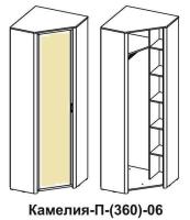 Фото raspashnoy-shkaf шкаф камелия п-(360)-06-кж (72) угловой производитель Сантан