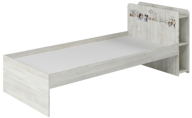 Фото Кровать односпальная Поло (СМ 90х200) с основанием от производителя Регина в Мелитополе по цене 8&nbsp;990 ₽