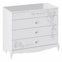 Комод Аврора ТД-268.04.01  (белый глянец (ТриЯ) ) в Мелитополе от производителя 
