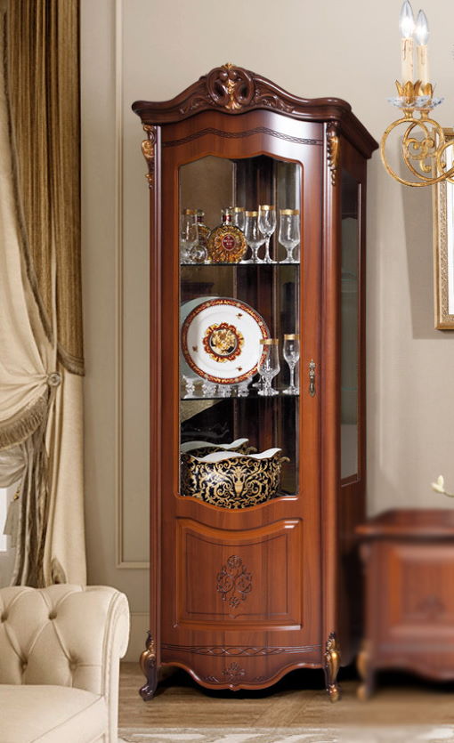 Фото Шкаф-витрина Аллегро 2 от производителя Слониммебель в Мелитополе по цене 39 300 ₽