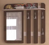 veshalki-nastennye вешалка виктория 26 с зеркалом производитель Бон-мебель
