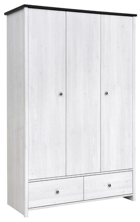 Фото Шкаф Порто SZF3D2S (129) трехдверный от производителя Black Red White (БРВ) в Мелитополе по цене 30 340 ₽