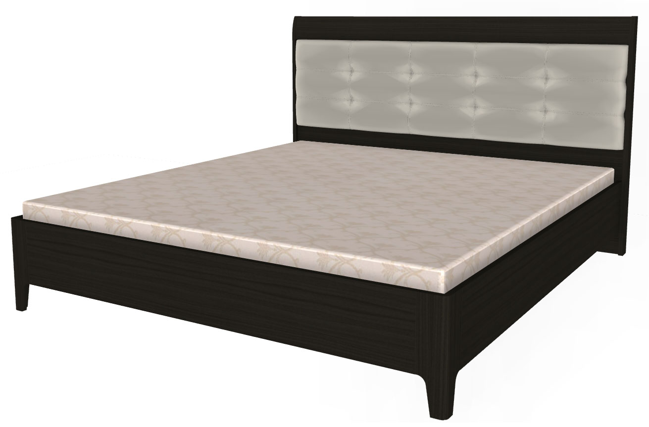 Фото Кровать двуспальная Камелия КР-2074 (СМ 180х200) с ламельным основанием от производителя Лером в Мелитополе по цене 36&nbsp;980 ₽