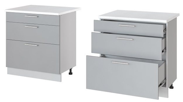 Фото Кухня Бронкс стол-рабочий Н-83 от производителя Леко в Мелитополе по цене 9&nbsp;630 ₽