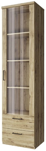 Фото Шкаф с витриной 1V2S Дорсет (Doorset) от производителя Анрэкс в Мелитополе по цене 16 980 ₽
