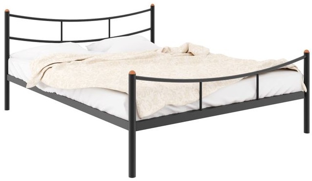 Фото Кровать двуспальная София Plus (СМ 180х200) трубка металл от производителя Милсон в Мелитополе по цене 13 860 ₽