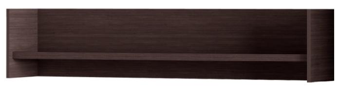 Полка навесная Лира 46 (дуб нортон темный (Яна) )