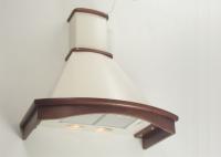 Вытяжка купольная Gretta (M) 90 (900х535хh895(1125)) (Материал Металл/Дерево , Цвет Бежевый/Орех) в Мелитополе от производителя в интернет магазине Планета Комфорта Вытяжка купольная Gretta (M) 90 (900х535хh895(1125)) (Материал Металл/Дерево , Цвет Бежевый/Орех) в Мелитополе от производителя
