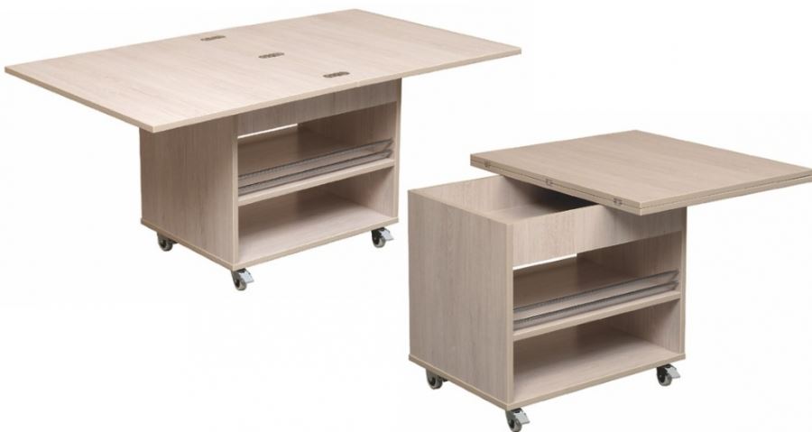 Фото Стол журнальный-9 трансформер ЛДСП от производителя Марибель в Мелитополе по цене 7&nbsp;540 ₽