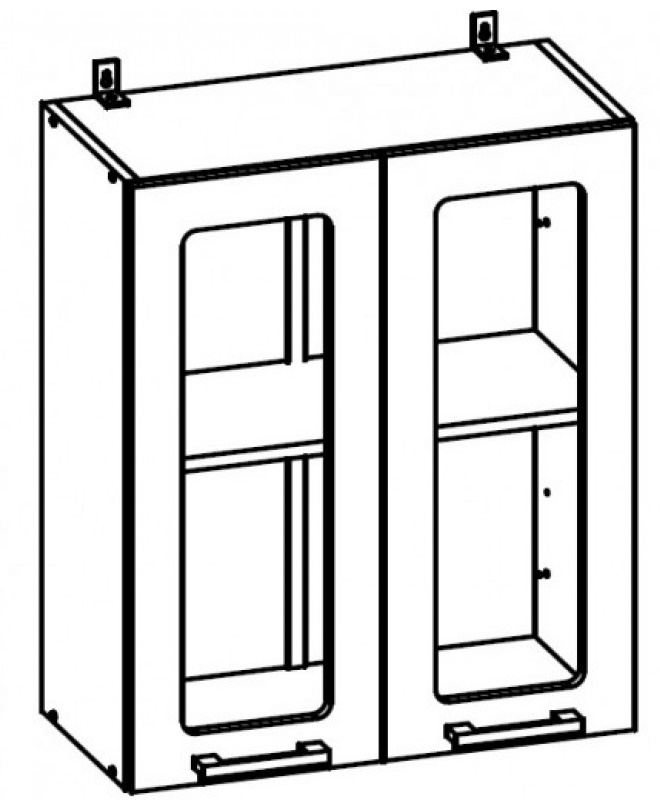 Фото Кухня Волна шкаф навесной Ш700с (72) от производителя SV-мебель в Мелитополе по цене 6 710 ₽