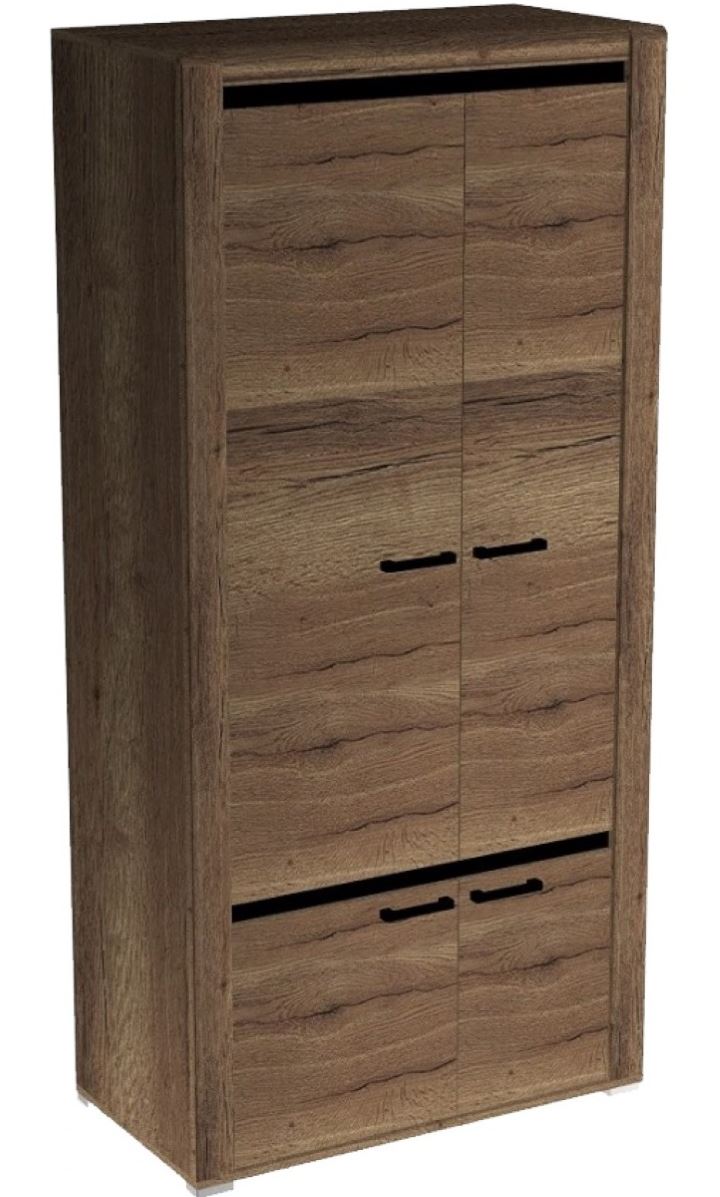 Фото Шкаф Бруна Б-1 (100) двухдверный от производителя СБК в Мелитополе по цене 15&nbsp;810 ₽