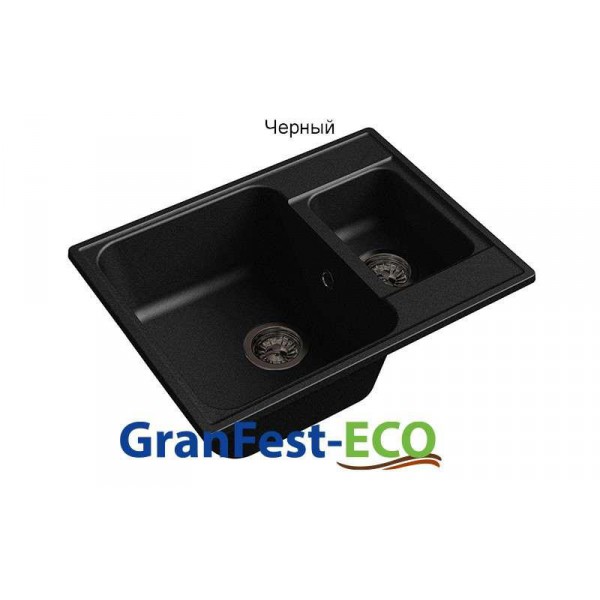Фото Мойка Granfest eco-09 (ГР 620х480хh200) (шир.ящ.min 600) без сифона от производителя Granfest в Мелитополе по цене 3 730 ₽