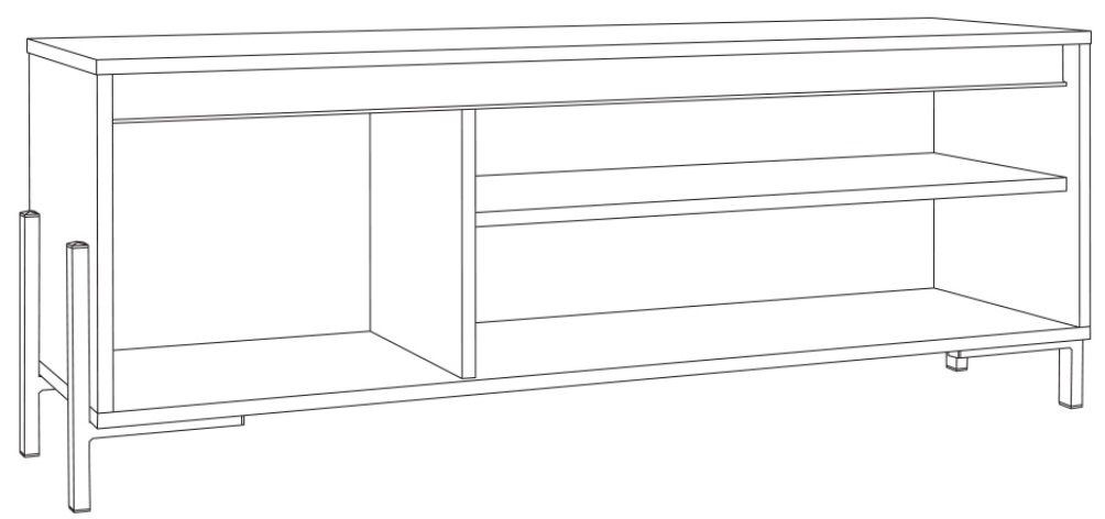 Фото Тумба под ТВ Квадро 13.275 от производителя Моби в Мелитополе по цене 9 310 ₽
