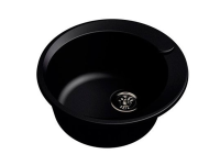 Мойка Ewigstein rund 45 (ГР 500х500хh200) (шир.ящ.min 450) (Цвет мойки черный) в Мелитополе от производителя в интернет магазине Планета Комфорта Мойка Ewigstein rund 45 (ГР 500х500хh200) (шир.ящ.min 450) (Цвет мойки черный) в Мелитополе от производителя