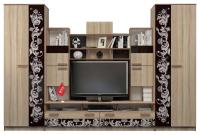 Стенка Багира  (дуб сонома, дуб сонома,(БТС)) в Мелитополе от производителя в интернет магазине Планета Комфорта Стенка Багира  (дуб сонома, дуб сонома,(БТС)) в Мелитополе от производителя