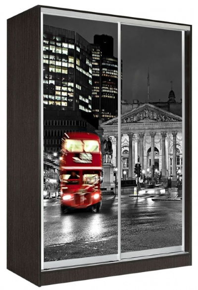 Фото Шкаф-купе Оскар 2 (1,5х0,6х2,2 - 2 двери) от производителя Мебель Маркет в Мелитополе по цене 51 120 ₽