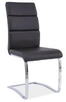 Стул Signal H456 ( Обивка стула:экокожа , хром, черный (Signal) ) в Мелитополе от производителя 