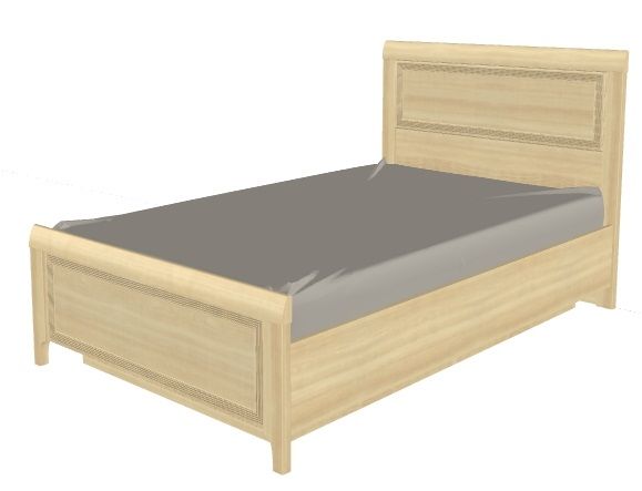 Фото Кровать односпальная Карина КР-1021 (СМ 120х200) с подъемным механизмом от производителя Лером в Мелитополе по цене 43&nbsp;050 ₽