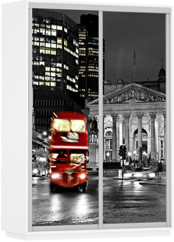 Фото Шкаф-купе Экспресс Дуо Фото (1,6х0,6х2,2 - 2 двери) от производителя Мебельная компания Е1 в Мелитополе по цене 39 840 ₽