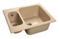 Мойка Granfest GF-S615К (ГР 615х500хh200) (шир.ящ.min 600) (Цвет мойки светло-розовый) в Мелитополе от производителя в интернет магазине Планета Комфорта Мойка Granfest GF-S615К (ГР 615х500хh200) (шир.ящ.min 600) (Цвет мойки светло-розовый) в Мелитополе от производителя