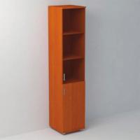 Фото shkafy-dlya-ofisa пенал со стеклом а-24  производитель Пирамида