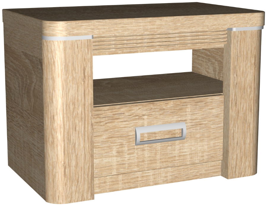 Фото Тумба прикроватная Магнолия от производителя СБК в Мелитополе по цене 5 490 ₽